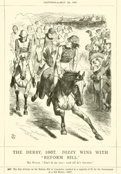 De Derby, 1867, Dizzy wint met Hervormingswet