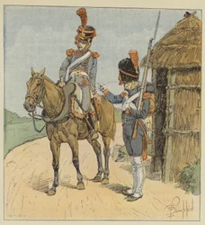 Keizerlijke garde, Voetartillerie en artillerietrein