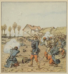 De aanval op de boerderij van Cleomont
