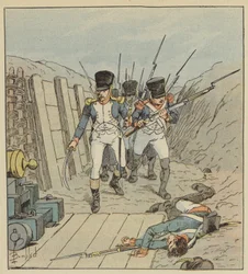 Kapitein de Chambure, de leider van deze beroemde compagnie, enz.