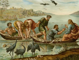 De wonderbaarlijke visvangst