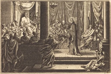 Christus voor Kajafas