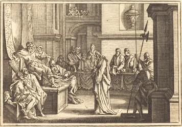 Christus voor Herodes