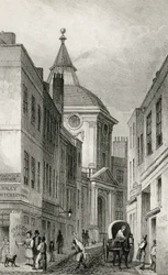 Artsen College, Warwick Lane, 1830
