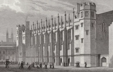 De Nieuwe Hal, Christs Hospital, 1828
