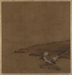 Vogel bij water (uit Album van studies door moderne kunstenaars, nr. 62)