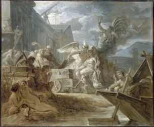 Frans: Allégorie de la ville de Paris