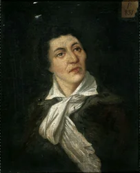 Frans: Portrait de Jean-Paul Marat (1743-1793), publiciste et homme politique (P851)