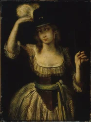 Frans: Portrait de femme (P734)