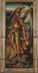 Frans: Saint Michel terrassant le dragon