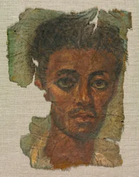 Grafportret van een man