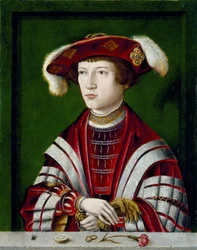 Portret van een edelman