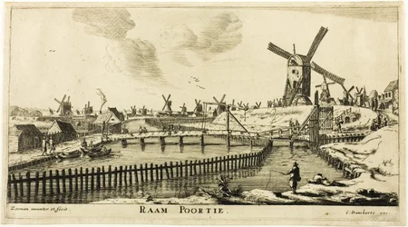 Raampoort, uit De Acht Stadspoorten van Amsterdam