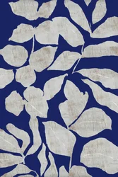 Abstract Botanisch Blauw