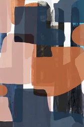 Abstracte kleurblokken
