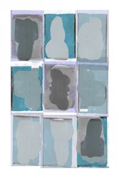 Abstract kleurenraster