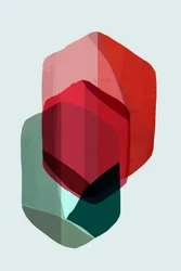 Abstracte kleurlagen