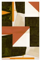 Abstracte aarden blokken