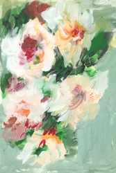 Abstract bloemenboeket