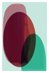 Abstracte vloeiende vormen