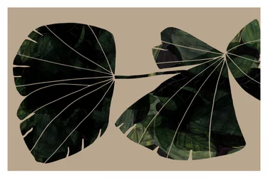Abstracte groene bladeren