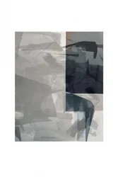 Abstract Grijsblauw