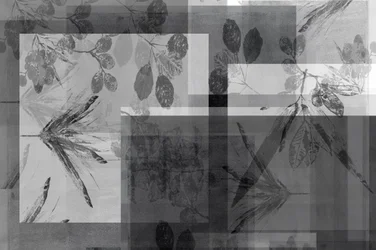 Abstract grijs gebladerte