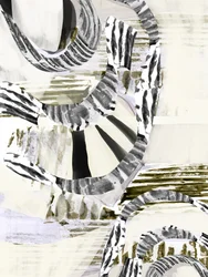 Abstracte gestreepte vormen
