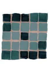 Abstract blauwgroen raster