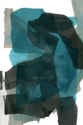 Abstracte blauwgroene lagen