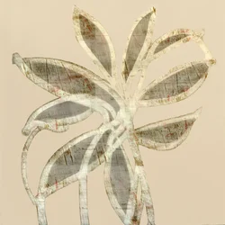 Abstracte bladeren met textuur