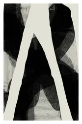 Gedurfde abstracte vorm