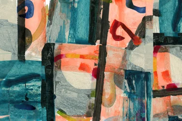 Kleurrijke abstracte lagen