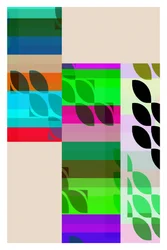 Kleurrijke geometrische vormen