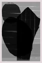 Donkere minimalistische vormen