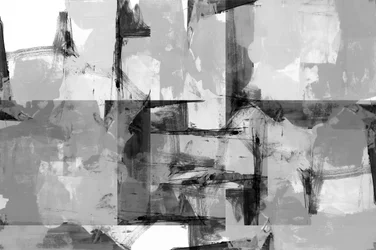Dynamisch abstract grijswaardenbeeld