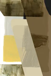 Aardetinten en geometrische vormen