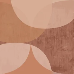 Aardse abstracte rondingen