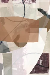 Aards abstract ontwerp