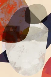 Aardse abstracte vormen