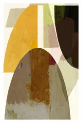 Aardse abstracte vormen
