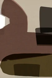 Aardse abstracte vormen