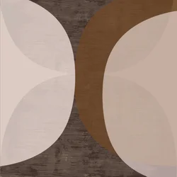Aardse abstracte vormen