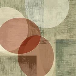 Aards, geometrisch, abstract