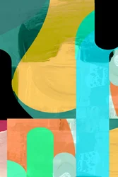 Vloeiend abstract ontwerp