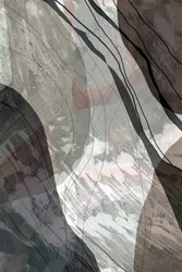 Vloeiende abstracte lagen