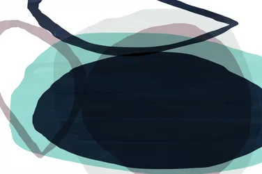 Vloeiende abstracte vormen
