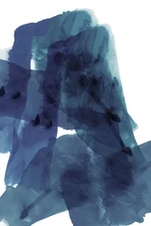 Vloeibaar blauw abstract