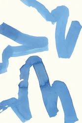 Vloeibaar blauw abstract