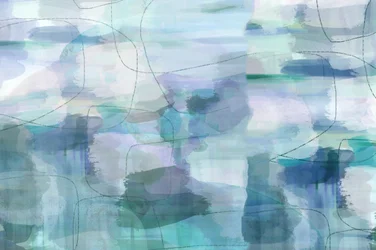 Vloeibaar blauw – Abstract